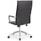 Officesource Ridge Collection Executive High Back Task Chair w/Chrome Frame and Ribbed Back 05RG2QHAVBK - alternate 7